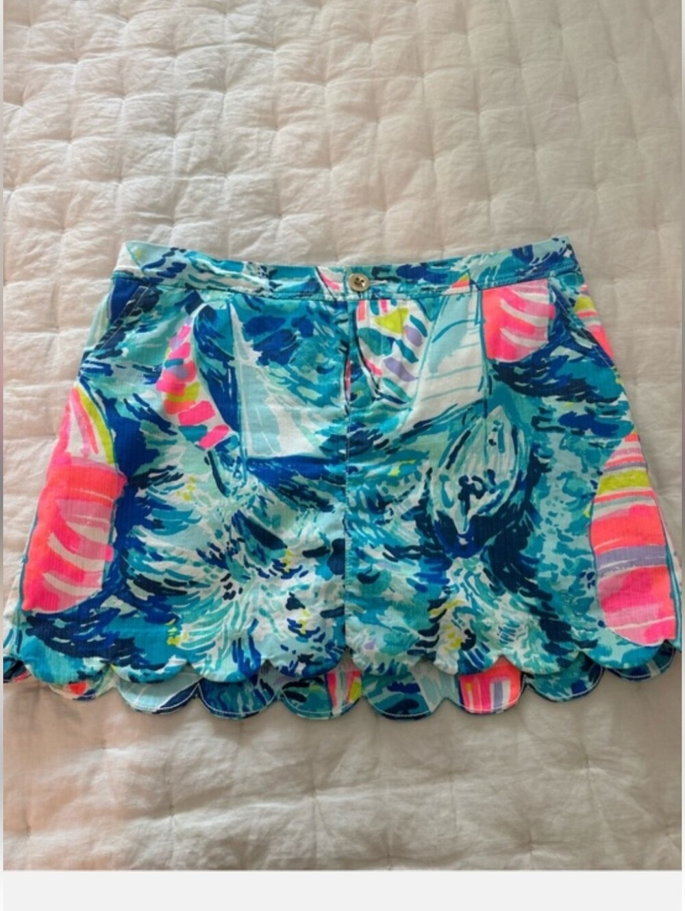 Lilly Pulitzer Sailboat Skort NWOT